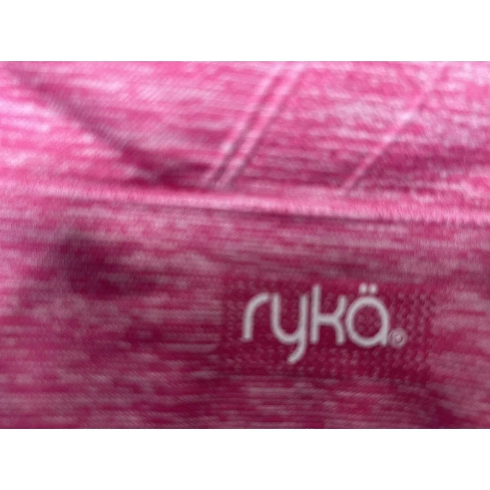 Ryka Sports Bra Womens Small Pink Adjustable Straps Padded Wireless Pullover Gym